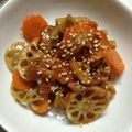 苺じゃけん's cooksnap of when they made ちょっぴり甘め♡人参とごぼうのきんぴら.