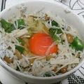 hozunyam's cooksnap of when they made ヘルシーネバネバ卵ユッケ風サラダ.