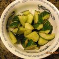 Shomanator's cooksnap of when they made ❀きゅうりの浅漬け❀.