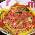 こよみさん's cooksnap of when they made ❤サーモンのカルパッチョ風サラダ❤.