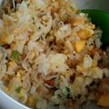 たねママ's cooksnap of when they made 節つゆdeしらす天かす入り焼きめし.