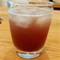 まりちゃん★。's cooksnap of when they made ぶどうシロップの炭酸割り.
