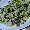 ナーちゃん's cooksnap of when they made ツナと小松菜の炒り豆腐.