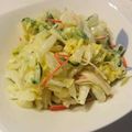 すみれ515's cooksnap of when they made 白菜と カニカマの サラダ.