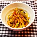 とこきち's cooksnap of when they made 節約！さっぱりレモン♬にんじん☆きんぴら.