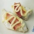 toretoretora's cooksnap of when they made 簡単調理♪白身魚のベーコンマヨ焼き.
