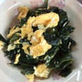 lpsss's cooksnap of when they made わかめとたまごのにんにく炒め♪.