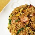 xみつめx's cooksnap of when they made フライパンで簡単パラパラ炒飯.