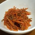 サーフブレイド's cooksnap of when they made 人参とシラス（ジャコ）のキンピラ.