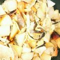 yu1128ki's cooksnap of when they made ゴボウ人参蒟蒻の煮物.
