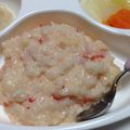 miumick's cooksnap of when they made 離乳食後期〜完了期☆トマトチーズリゾット.