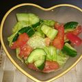 なおつん0802's cooksnap of when they made たたきキュウリとトマトのゴマ風味サラダ.