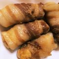 きなこあんみつ's cooksnap of when they made 豆腐に巻き巻き、豚バラで絶品メニュー.