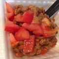 チャッピのにーさん。's cooksnap of when they made 簡単＊トマトのオリーブオイル納豆和え.