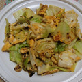 せるぴ～'s cooksnap of when they made 材料2つ！簡単☆キャベツの卵炒め.
