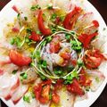 nao_sa's cooksnap of when they made 鯛のカルパッチョ.