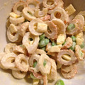 ゆーきの嫁's cooksnap of when they made 簡単つまみ♪ちくわと枝豆のサラダ.