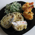 まっけぃ's cooksnap of when they made エビしんじょうのレンコン挟み揚げ♪.