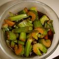 もりのりころ's cooksnap of when they made 簡単！セロリの漬物.