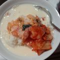 まりも274's cooksnap of when they made 超ヘルシー！ピリ辛豆乳ぞうすい♥.