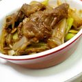 むぴょこぴょこん's cooksnap of when they made 牛すじ炒め.