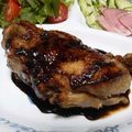 幸太＆小春ママ's cooksnap of when they made フルーティな鶏肉ソテー◇バルサミコソース.