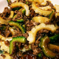 クックZEUF8G☆'s cooksnap of when they made ゴーヤーとそぼろのとろっと炒め.