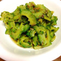 みゃいさん's cooksnap of when they made ゴーヤと玉ねぎの簡単酢の物♪.