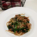 紫苑maison's cooksnap of when they made ﾆﾗ☆もやし☆豚ひき肉の中華炒め.