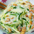 熊きょ's cooksnap of when they made きゅうりと納豆のおつまみ.
