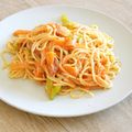 kaiselim's cooksnap of when they made 昔懐かしいナポリタン.