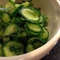 さくら11's cooksnap of when they made 冷やしてさっぱり★きゅうりもみ.