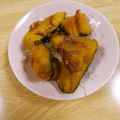 せつみか's cooksnap of when they made 南瓜の煮物♡鰹節の旨味がたっぷり.