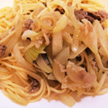 マム's cooksnap of when they made 牛肉とネギの和風パスタ.