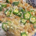 クックMJ1NOS☆'s cooksnap of when they made しらす大根+オクラ納豆=うまい♪.