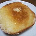 qoouru's cooksnap of when they made お子ちゃまの手が汚れない☆ハニートースト.