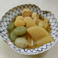 あっこ姉's cooksnap of when they made 大根と玉こんにゃくの簡単煮物♪.