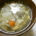 そらてんママ's cooksnap of when they made 食物繊維たっぷりスープ♪.