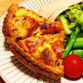 にっこりちゃん。's cooksnap of when they made 南瓜とベーコンと豆乳のキッシュ。.