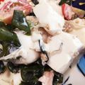 cookみぃ's cooksnap of when they made 春のワカメと豆腐のサラダ.