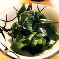 butter314's cooksnap of when they made 簡単一品♪　ワカメの「ごま油＆塩」炒め.