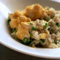 hiroerico's cooksnap of when they made サバ缶の汁で炒飯☆.