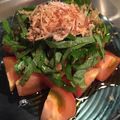おすわりぱんだ's cooksnap of when they made 材料これだけ！トマト青じそサラダ.