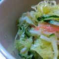 くまのーり's cooksnap of when they made そうめん瓜（金糸瓜）の間違いないサラダ♪.