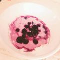 えん子ちゃん's cooksnap of when they made 材料3つ！ブルーベリームースヨーグルト.