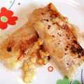 foodloverh's cooksnap of when they made ライスペーパーでもっちもちおやつ★.