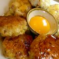 せつぶんひじき's cooksnap of when they made カリッコリッ♪アーモンド入つくね.