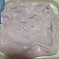 小石川あや's cooksnap of when they made 余った生クリームで‼ﾏﾝｺﾞｰアイス.