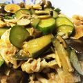 oha2016's cooksnap of when they made 簡単過ぎるきゅうりと豚肉のキムチの素炒め.