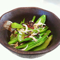 Tommy☆ママ's cooksnap of when they made 簡単！さやえんどうとじゃこの和え物.